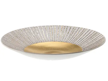 ANTITHESIS GOLD AND PLATINUM - Porcelain centerpiece by Fos Ceramiche - view 2